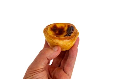 Pastel de Belm olarak bilinen en geleneksel ve ikonik Portekiz kremalı turtası.