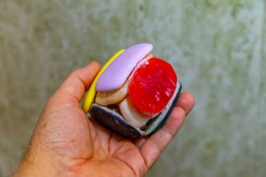 Kullanım ve ekonomi için kullanılan sabunlar, anti-carction, yaratıcılık için bir araya toplanmış top