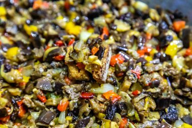 Dünyanın en iyi patlıcan caponata 'sı.