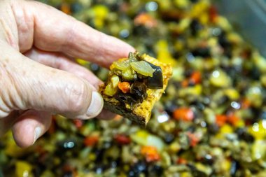 Dünyanın en iyi patlıcan caponata 'sı.