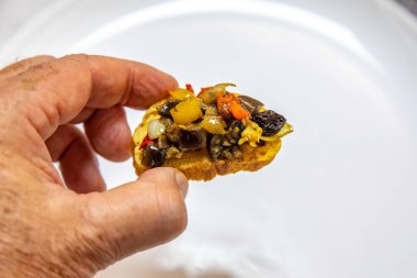 Dünyanın en iyi patlıcan caponata 'sı.