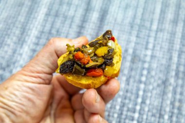 Dünyanın en iyi patlıcan caponata 'sı.