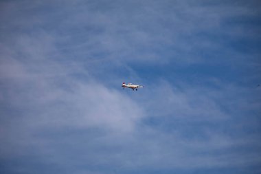 Braslia, 14 Ağustos 2025. Küçük tarım uçağı, Hava Traktörü 802, Brezilya Federal Bölgesi, Braslia İtfaiye Departmanı tarafından orman yangını kontrolü için uyarlanmıştır..