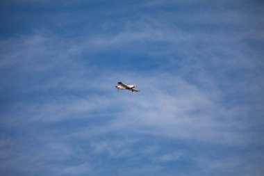 Braslia, 14 Ağustos 2025. Küçük tarım uçağı, Hava Traktörü 802, Brezilya Federal Bölgesi, Braslia İtfaiye Departmanı tarafından orman yangını kontrolü için uyarlanmıştır..