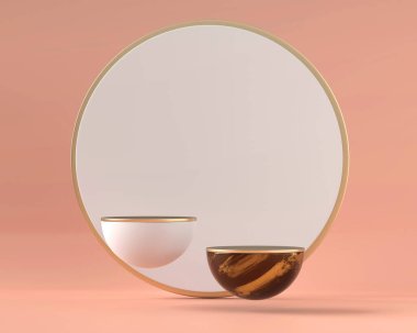 En düşük ürün sunumu podyum platformu 3d oluşturma