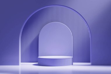 Abstract cosmetic stage podium mock up backdrop product display showcase advertising 3d rendering