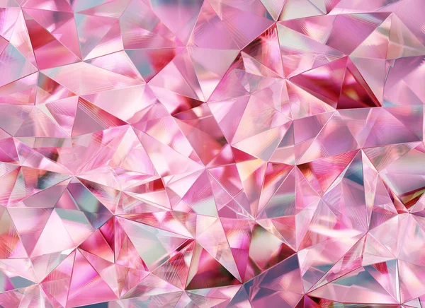 Розкішне Абстрактне Реалістичне Відбиття Текстури Рожевого Кольору Крупним Планом Візуалізація — стокове фото