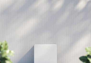 Ürün Gösterimi için Soyut Modern Podyum Platformu 3B Sunum Sunumu