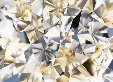 Lüks Soyut Gerçekçi Kristaller Özellik Spektrumu Sebep Yansıması Yakın Arkaplan 3D görüntüleme