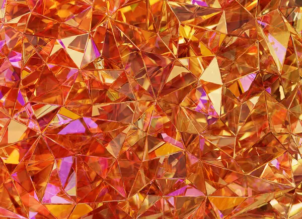 stock image Luxury Abstract Realistic Red Crystal Texture Reflection Close Up Background 3D rendering