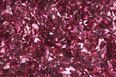 Lüks Soyut Gerçekçi Kırmızı Kristal Doku Yansıması Yakın Arkaplan 3D görüntüleme