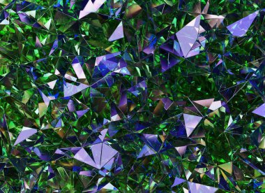 Lüks Soyut Kristal Doku Yansıması Yakın Arkaplan 3D görüntüleme