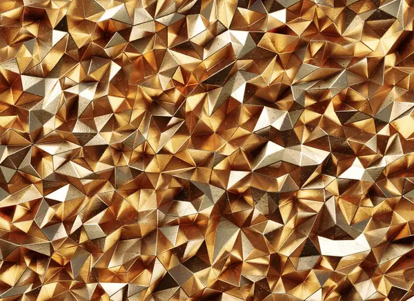 Lüks Soyut Gerçekçi Altın Doku Yansıması Yakın Arkaplan 3D görüntüleme