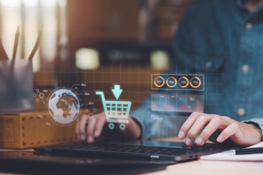 Startup or small business entrepreneur,Check sales and check business growth reports,order management in online stores,shopping on the internet,Selling online on Internet,SME,shipping boxes,e-commerce
