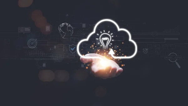 cloud computing backup technology concept ,Access to server communication services ,database connection with modern hardware and software,interface for uploading and downloading data,cloud technology