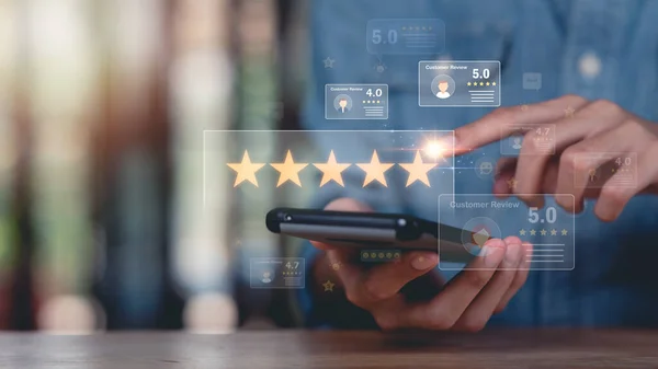 Consumers review and rate their satisfaction, opinions, reviews to assess the quality of products and services ,excellent survey ,showing feedback from customers, Excellence in service