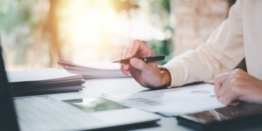 istatistik analisti grafik raporu ve iş istatistikleri grafikleri, analiz ve kurumsal stratejinin geliştirilmesi, mali ve pazarlama belgeleri, istatistik ve veri kavramlarını okur