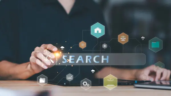 Searching for information of interest through online websites ,keyword search ideas to find references ,access to information on internet ,wireless network data connection technology ,insight research