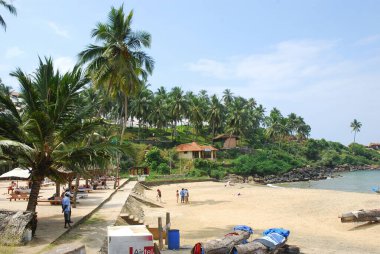 Gündüz kumsalı, Goa, Hindistan