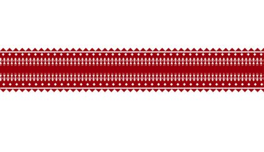 Warli İskoç kestanesi boyuyor ve beyaz renkler