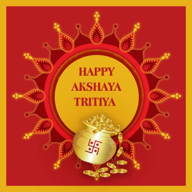 Hint festivali Akshya Tritiya için kalaşnikof ve altın sikkelerle karşılama. 