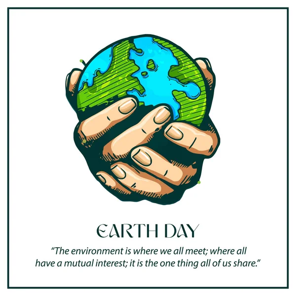 День Земли Международный День Матери Земли Экологические Проблемы Охрана Окружающей — стоковое фото