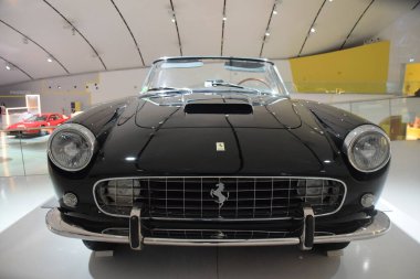 modern car interior. automobile show.