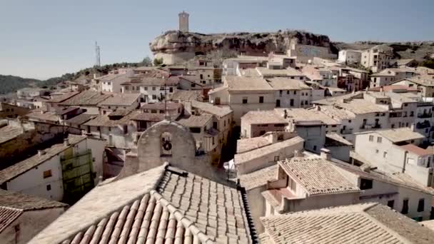 Spanya Nın Teruel Eyaleti Matarranya Bölgesi Ndeki Monroyo Köyü Nün — Stok video