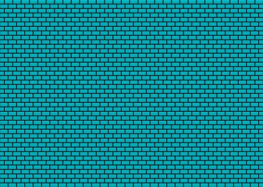 Düz tuğla duvar arka planı. Vektör çizimi. Eps 10