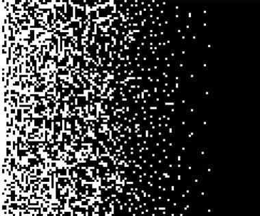 Erimiş kare noktalı. Desen Vektörü çizimi. Eps 10.