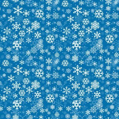 Kar Taneleri Sınırı. Noel arkaplanı. Vektör çizimi. Eps 10.