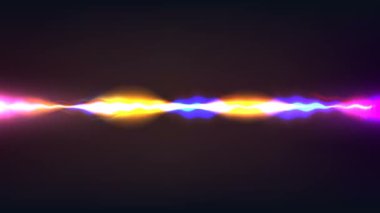 olorful waveform, imagination of voice record, artificial intelligence animation with optional luma matte. Alpha Luma Matte included. 4k video