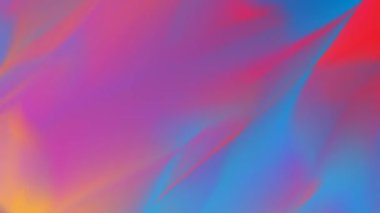 Multicolored motion gradient background with seamless loop repeating in 30fps