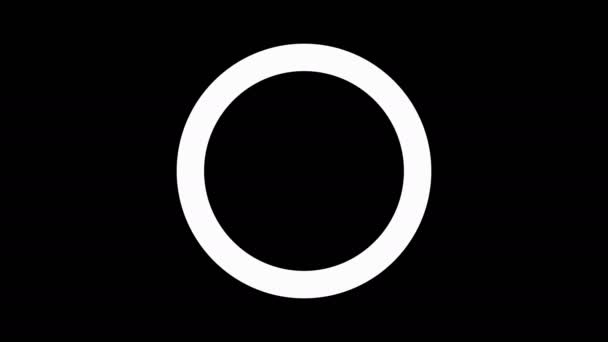 Прогресний Індикатор Завантаження Анімація Опційною Люмою Мате Включено Альфа Лума — стокове відео