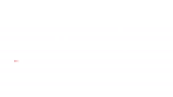 Пульс Анімація Опційним Luma Matte Включено Альфа Лума Матте Відео — стокове відео