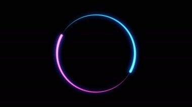 abstract seamless background blue purple spectrum looped animation with optional luma matte. Alpha Luma Matte included. 4k video