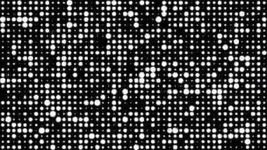 Halftone dots motion background, Dot cartoonist background, Halftone comic dot animation. 4K