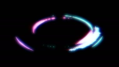 Energy Element Motion Graphic. Alpha Luma Matte included. 4k video