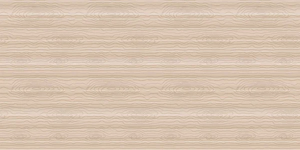 Texture Panoramique Bois Clair Avec Nœuds Illustration Vectorielle Eps — Image vectorielle