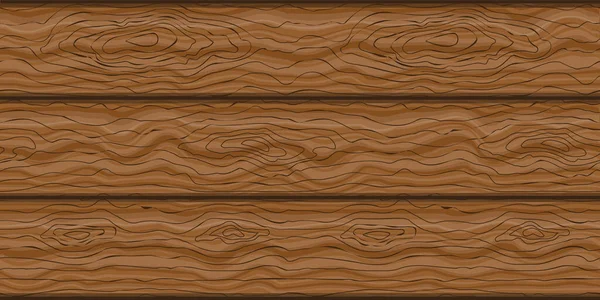 Hintergrund Struktur Des Alten Holzes Braune Holzplanken Vektorillustration Eps — Stockvektor