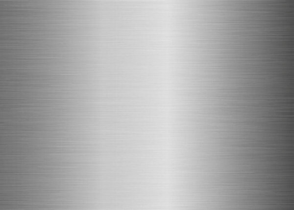 Brushed metal texture. Steel background. Stainless steel texture. Vector illustration. Eps 10.