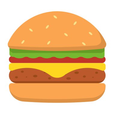 Ağız sulandıran çizburger, kıtır marul, taze domates ve yumuşak susamlı ekmeğin içinde erimiş peynir.