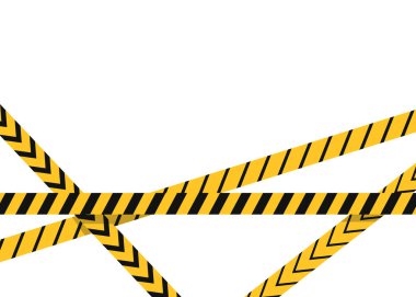 Sarı ve siyah uyarı bantlarının yer aldığı asgari arkaplan, genellikle güvenlik ve tehlike tasarım temaları, afişler, el ilanları, güvenlik duyuruları ve uyarı grafikleri için idealdir. Uyarı kaseti geçmişi. Dikkat bariyeri bandı. Sarı