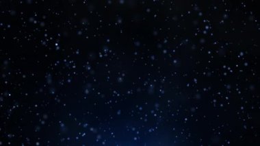  Mavi parıltılı parçacıkların pürüzsüz hareketi