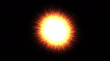 Bir enerji topu, atom, molekül, proton