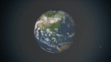 Dünya toz ve dumanla çevrili.