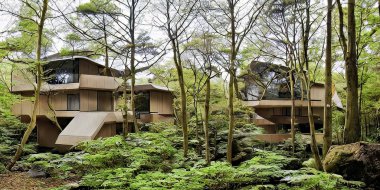 Building ideas such as house and recreation to be seen in nature