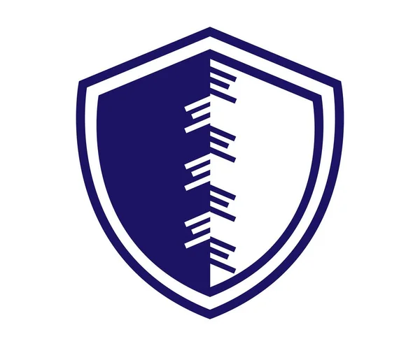 Web Security Logo Shield Wings Eyes Locks Gear Protection — 图库矢量图片