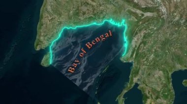 Bengal Körfezi Haritası