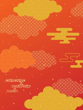 Yeni yıl tatilinin kırmızı arkaplan materyali.